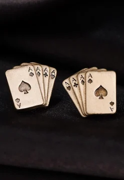 Aces Rule Metallic Collar Tips