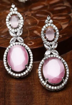 American Diamond Studded Earrings