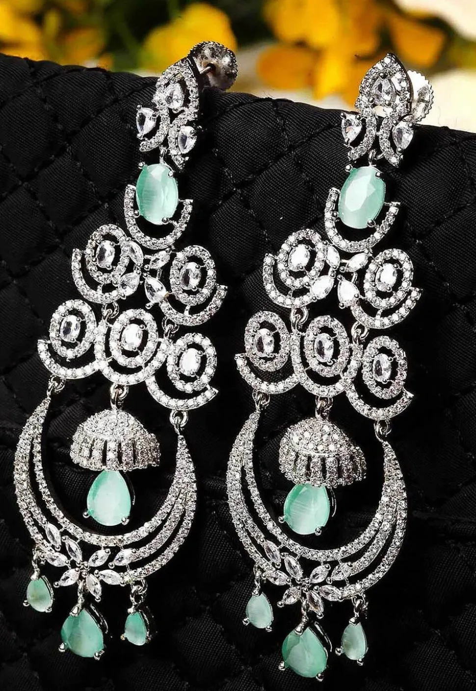 American Diamond Studded Earrings
