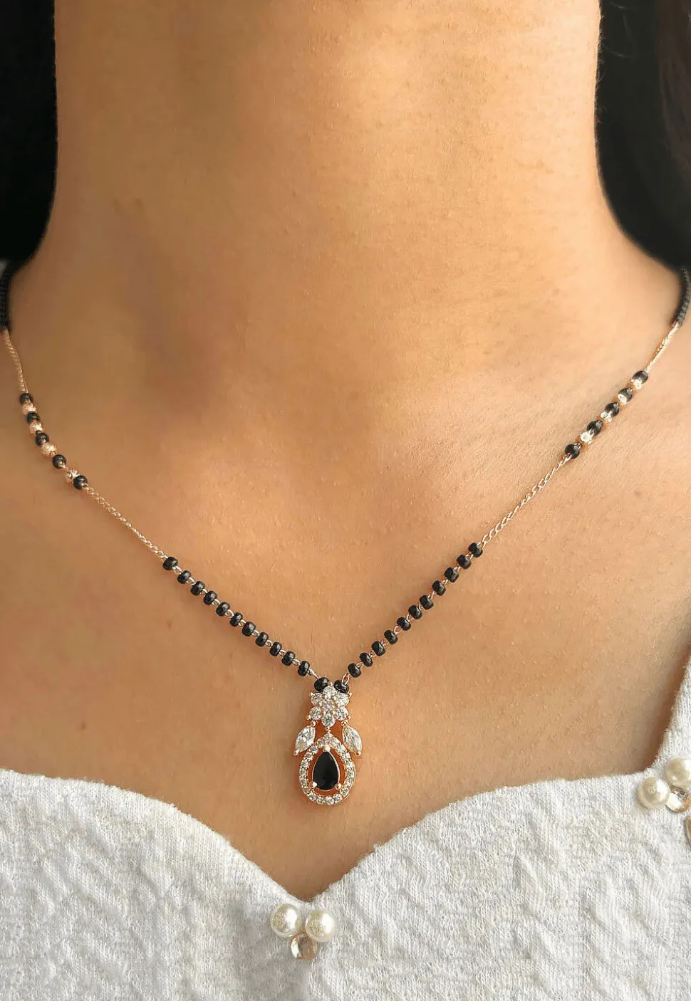 American Diamond Studded Mangalsutra