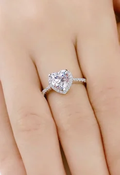 American Diamond Studded Adjustable Ring