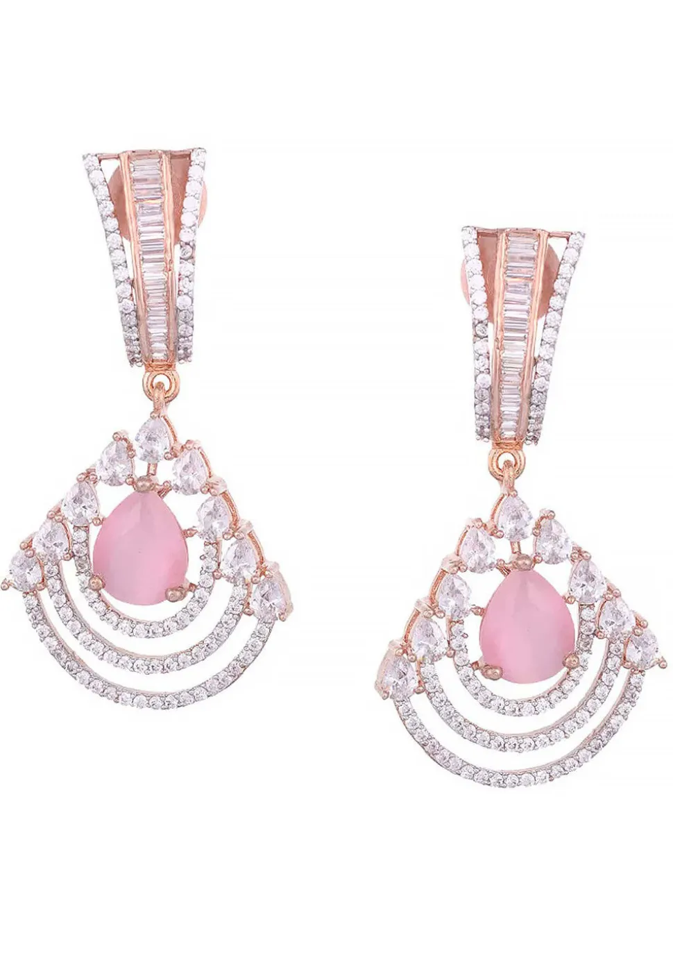 American Diamond Studded Earrings