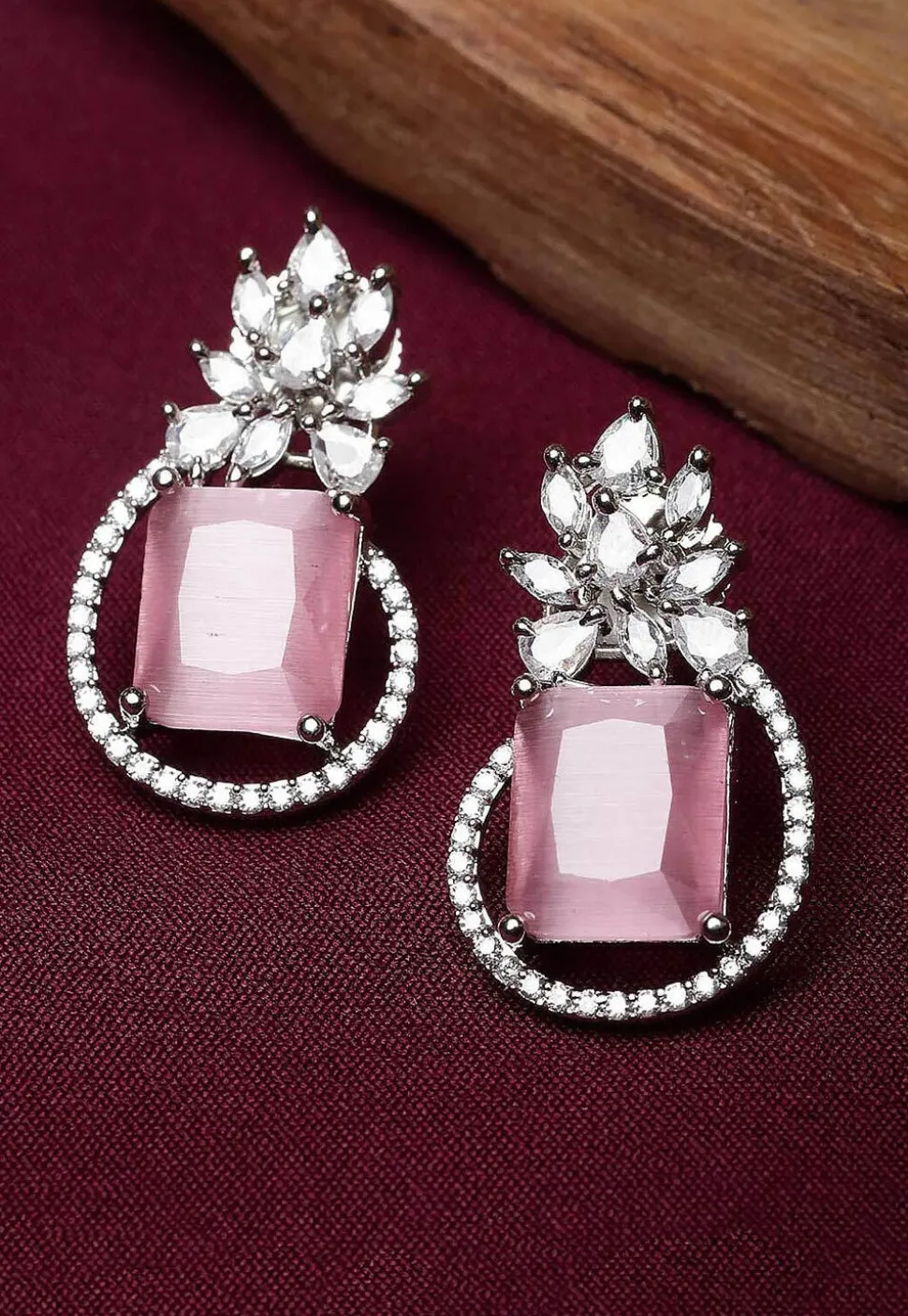 American Diamond Studded Earrings