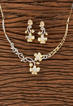 American Diamond Studded Necklace