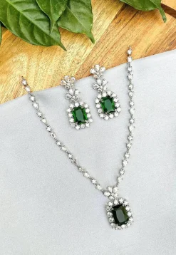 American Diamond Studded Necklace Set