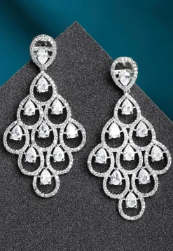 American Diamond Studded Earrings