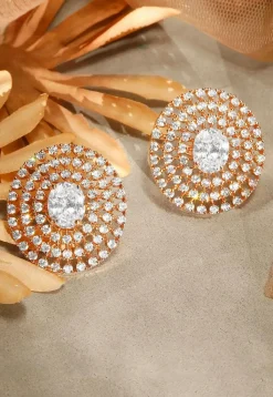 American Diamond Studded Earrings