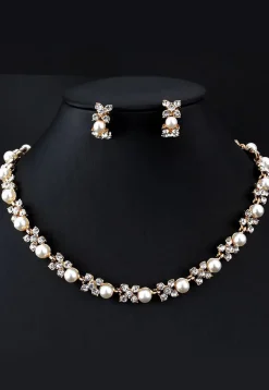American Diamond Studded Necklace Set