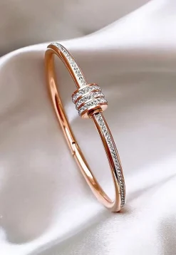 American Diamond Studded Openable Bracelet