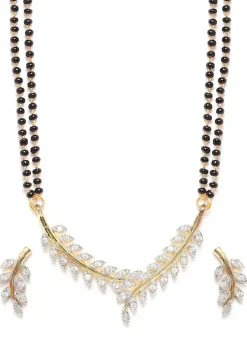 American Diamonds Studded Mangalsutra Set