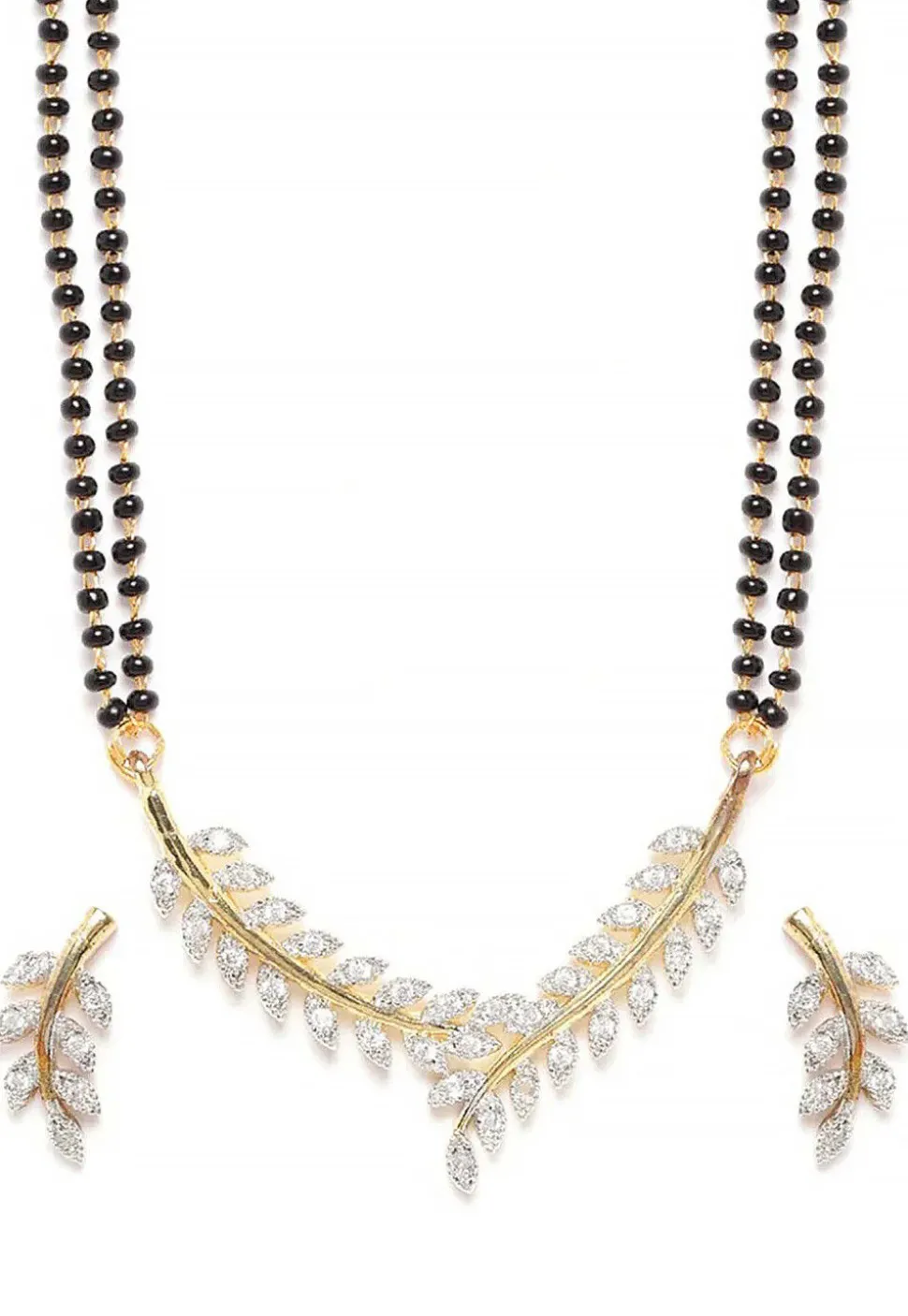 American Diamonds Studded Mangalsutra Set