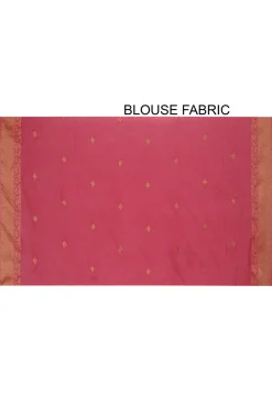 Banarasi Muga Silk Saree in Pink