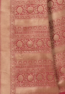 Banarasi Muga Silk Saree in Light Beige