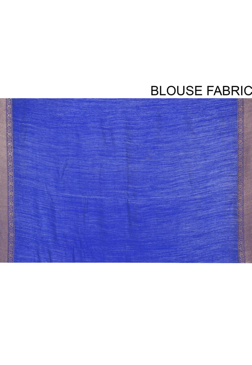 Banarasi Muga Silk Saree in Indigo Blue