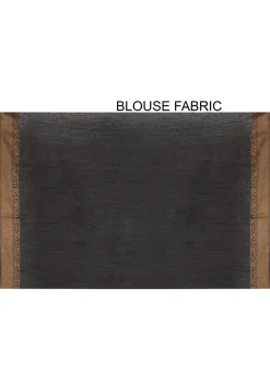 Banarasi Muga Silk Saree in Black