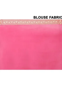 Banarasi Pure Chiffon Saree in Red