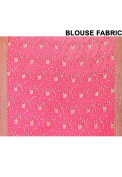 Banarasi Pure Crepe Silk Saree in Blue