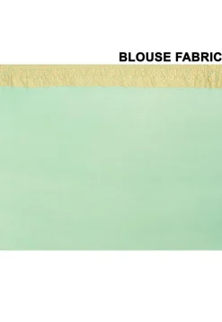 Banarasi Pure Crepe Silk Saree in Sea Green
