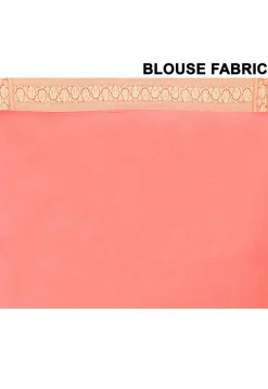 Banarasi Pure Crepe Silk Saree in Dark Green