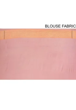 Banarasi Pure Georgette Silk Saree in Peach