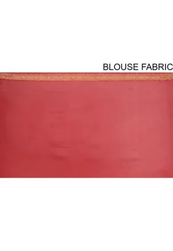 Banarasi Pure Georgette Silk Saree in Red
