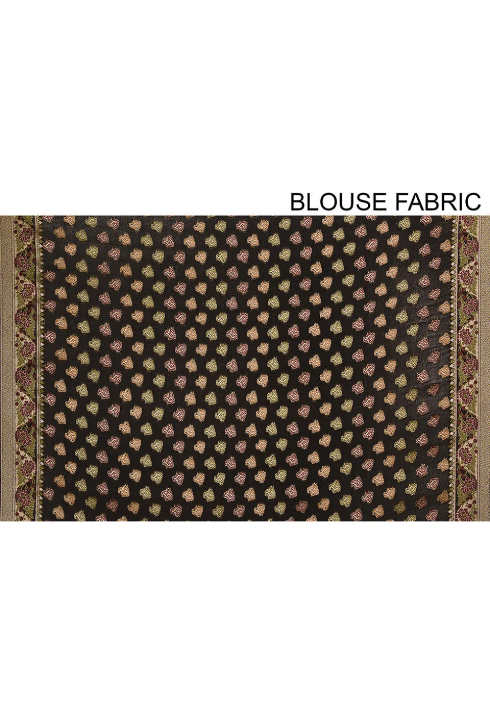 Banarasi Pure Georgette Silk Saree in Black