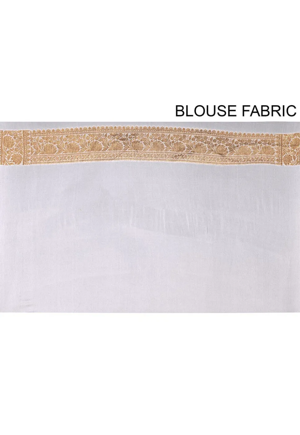 Banarasi Pure Georgette Saree in White