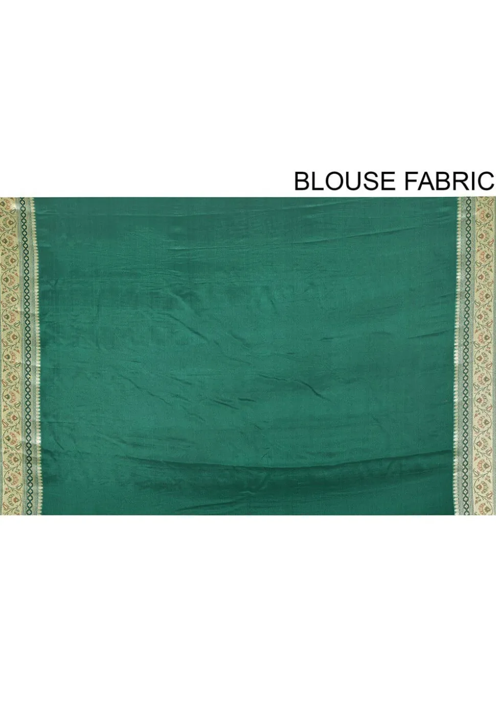 Banarasi Pure Georgette Saree in Teal Green