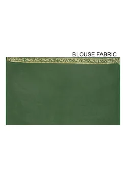 Banarasi Pure Georgette Silk Saree in Green