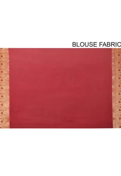 Banarasi Pure Georgette Saree in Red