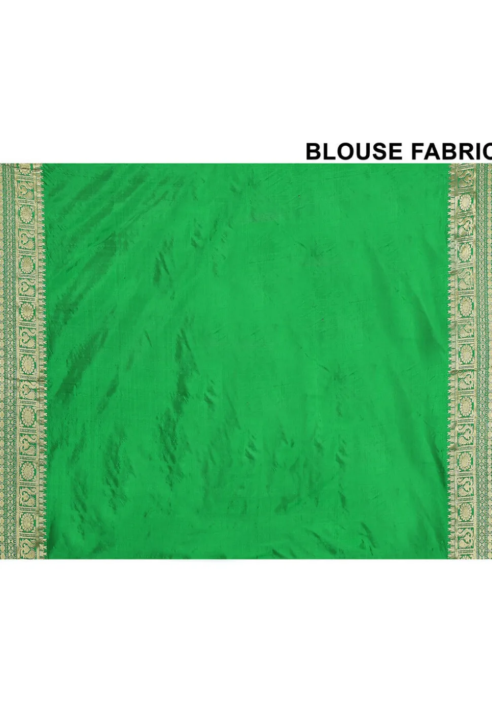 Banarasi Pure Katan Silk Handloom Saree in Green