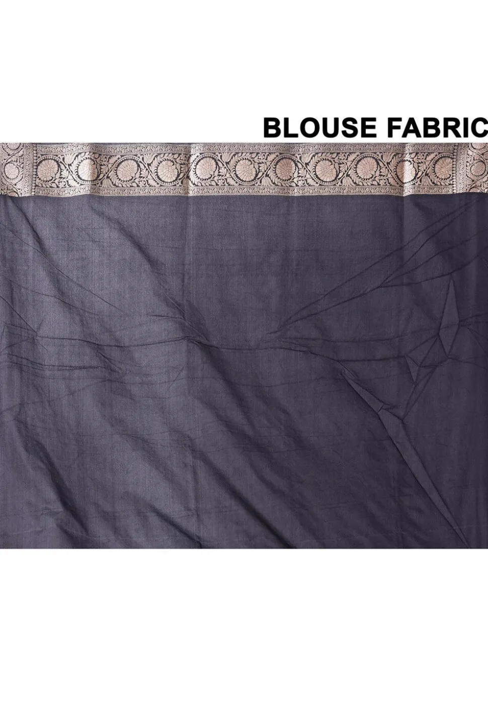 Banarasi Pure Katan Silk Handloom Saree in Navy Blue