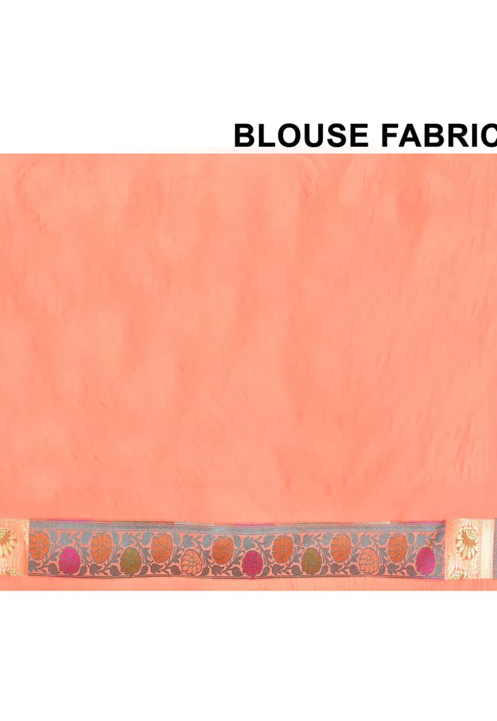Banarasi Pure Silk Saree in Orange