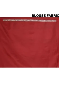 Banarasi Pure Silk Saree in Maroon