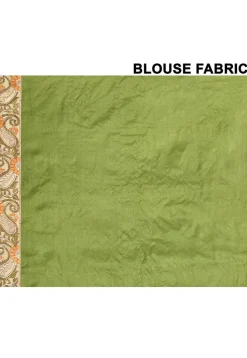 Banarasi Pure Silk Saree in Green
