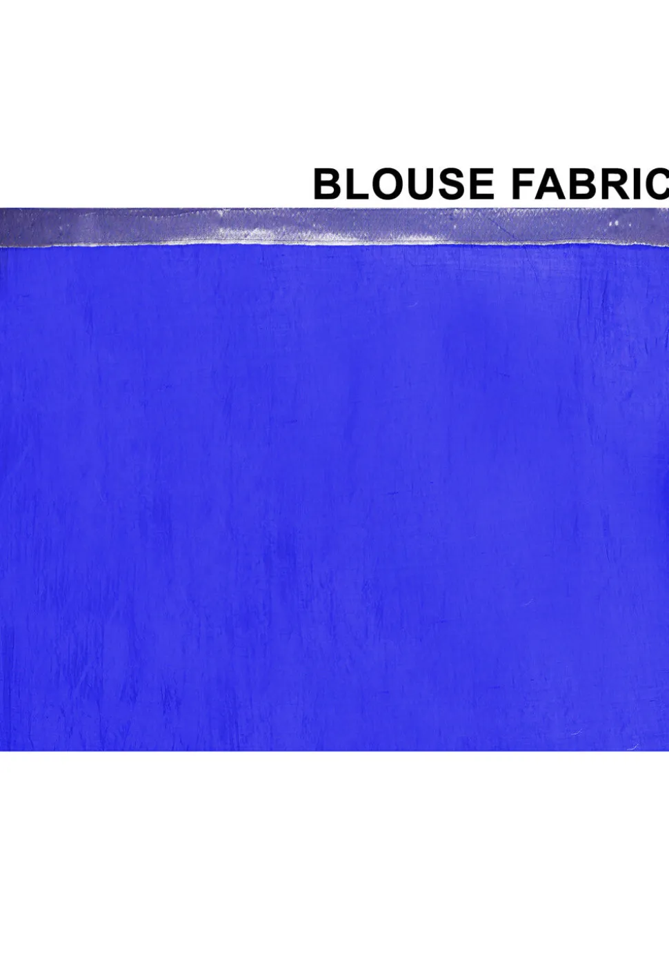 Banarasi Pure Silk Saree in Royal Blue