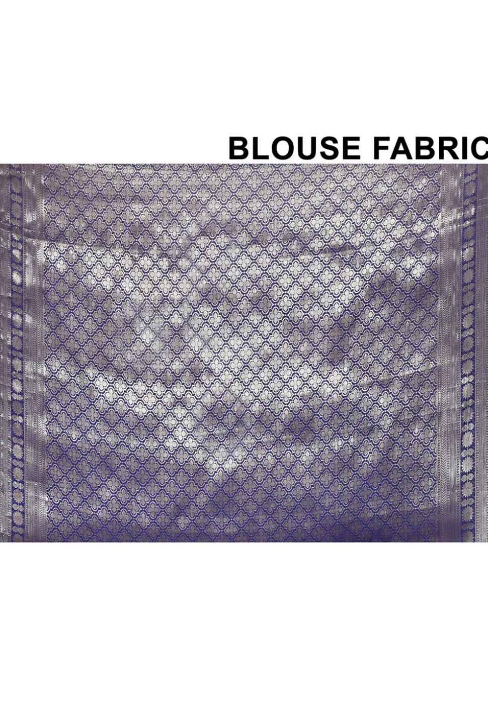 Banarasi Pure Silk Saree in Indigo Blue