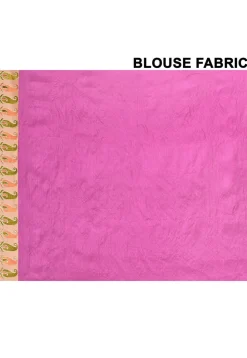 Banarasi Pure Silk Saree in Pink