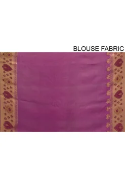 Banarasi Pure Silk Saree in Violet