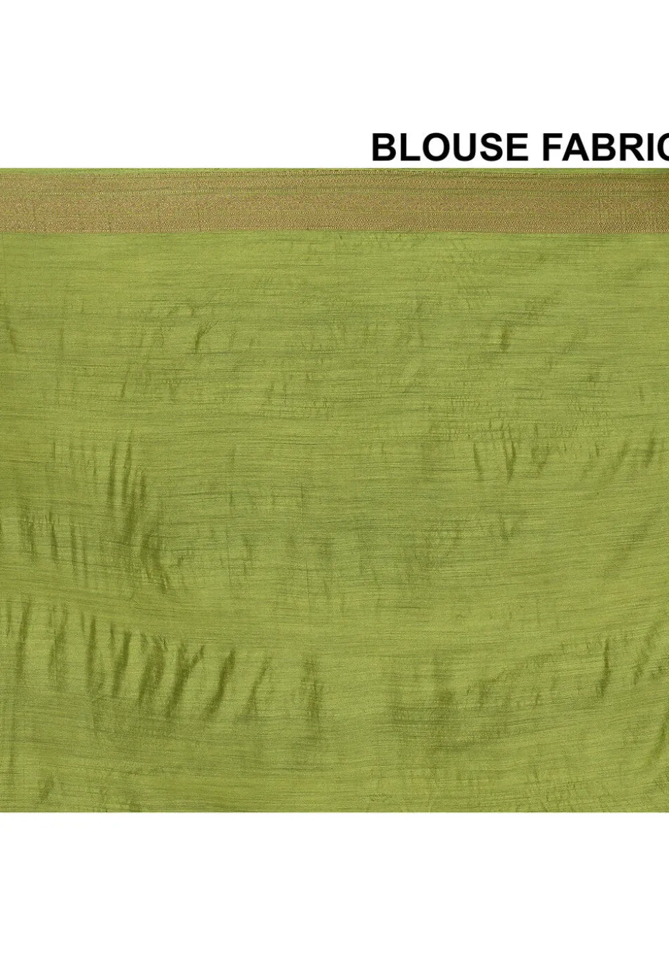 Banarasi Pure Silk Saree in Olive Green