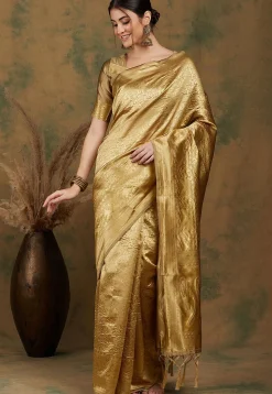 Banarasi Saree in Beige