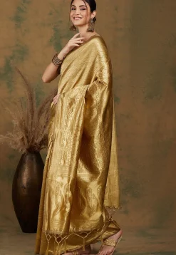 Banarasi Saree in Beige