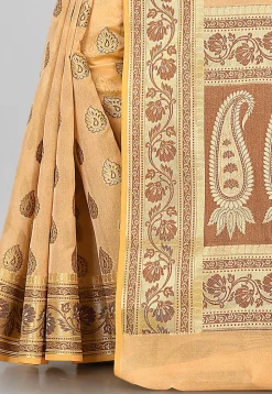 Banarasi Saree in Beige