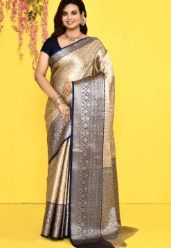 Banarasi Saree in Beige