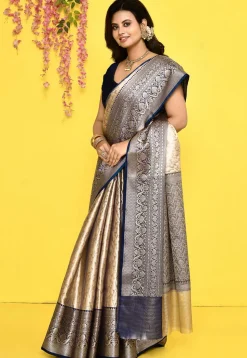 Banarasi Saree in Beige