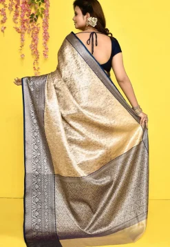 Banarasi Saree in Beige