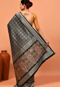 Banarasi Saree in Black