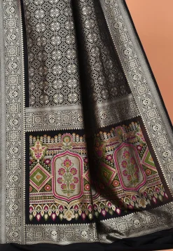 Banarasi Saree in Black