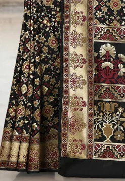 Banarasi Saree in Black