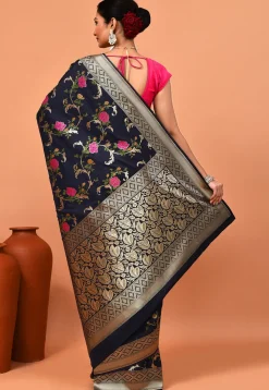 Banarasi Saree in Black